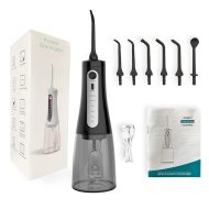 Пет режима на работа с голям резервоар за вода от 350 ml иригатор за устна кухина с конец за вода 7